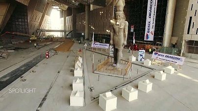 موزه عظیم و جدید مصر در کنار اهرام جیزه